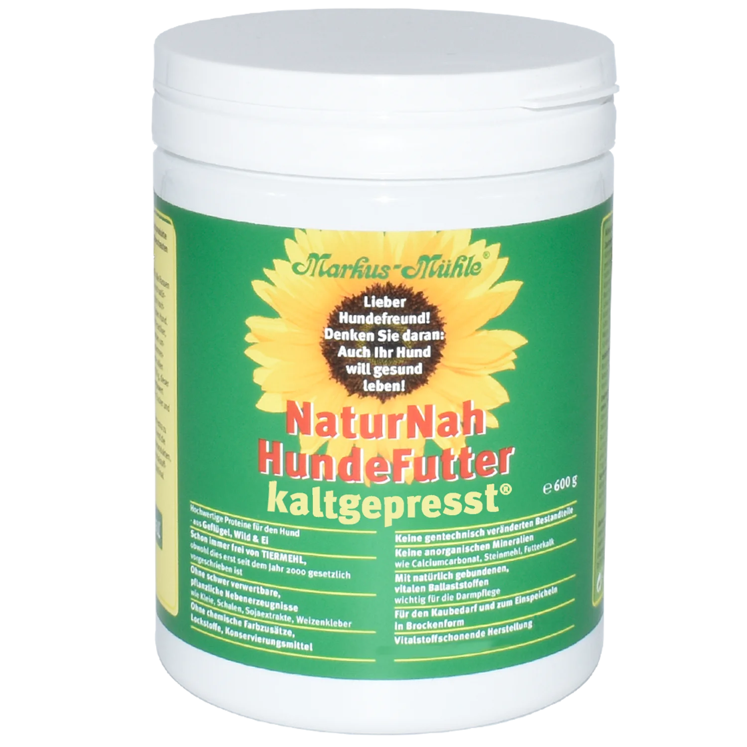 Schnupperangebot Markus-Mühle NaturNah Hundefutter 600 g